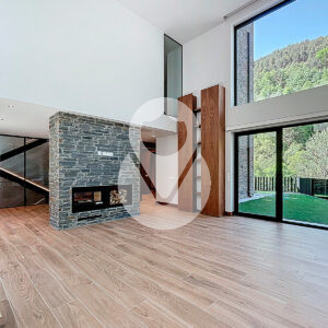 Elegancia moderna en Pal, La Massana – Chalet adosado para comprar de reciente construcción